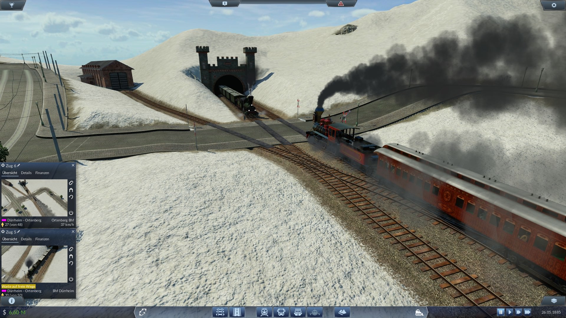 The mountain pass