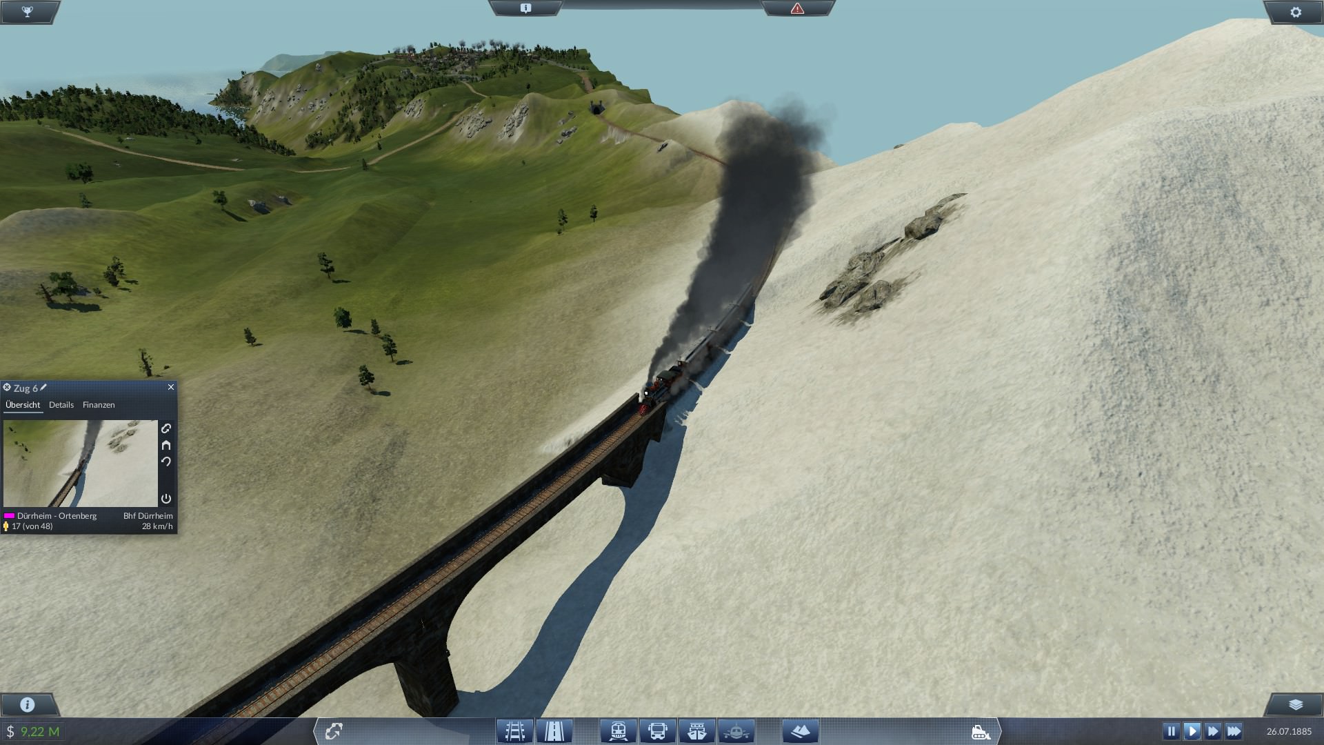 The mountain pass