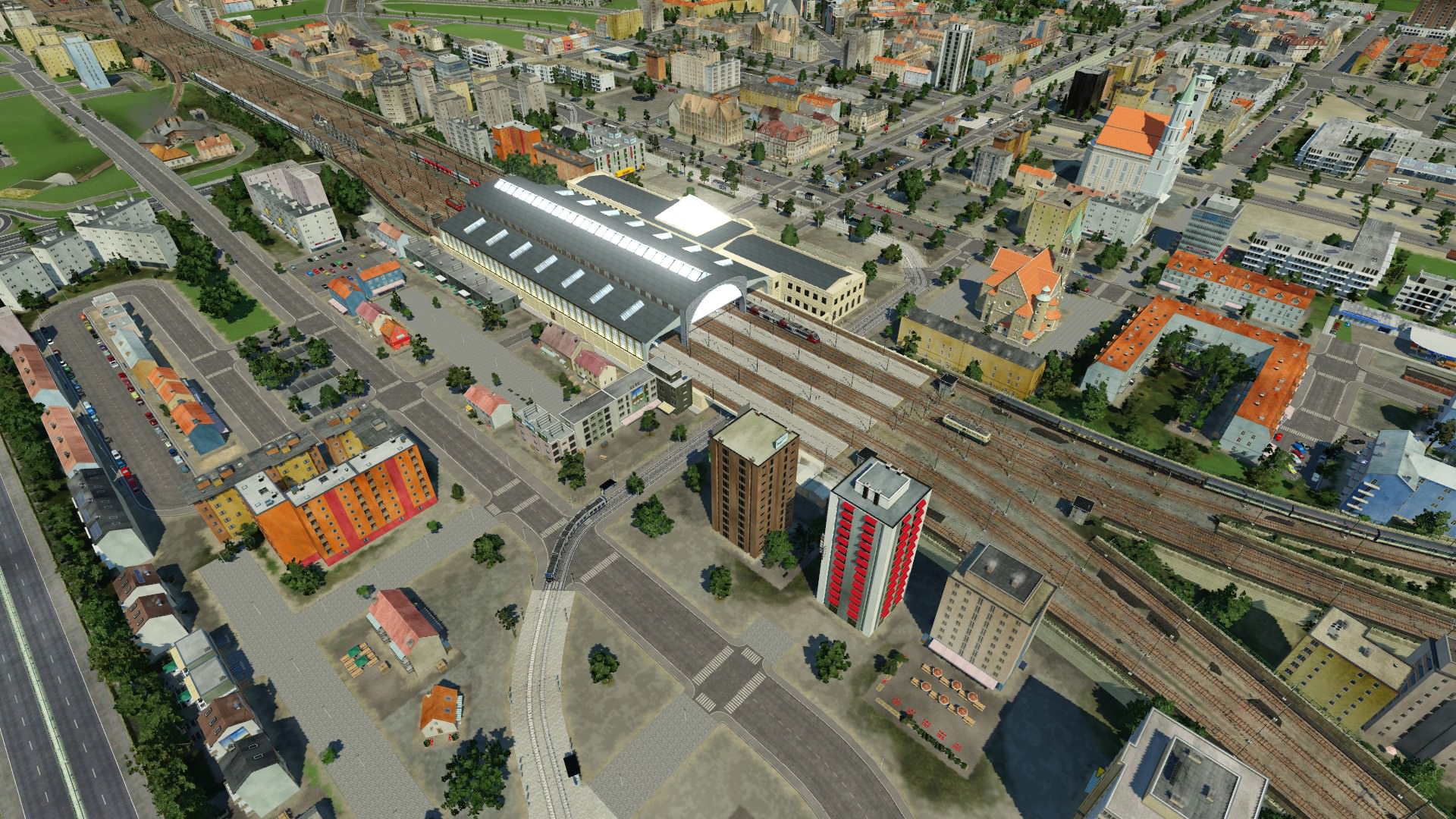 Stadtentwicklung rund um den Bf Neustadt