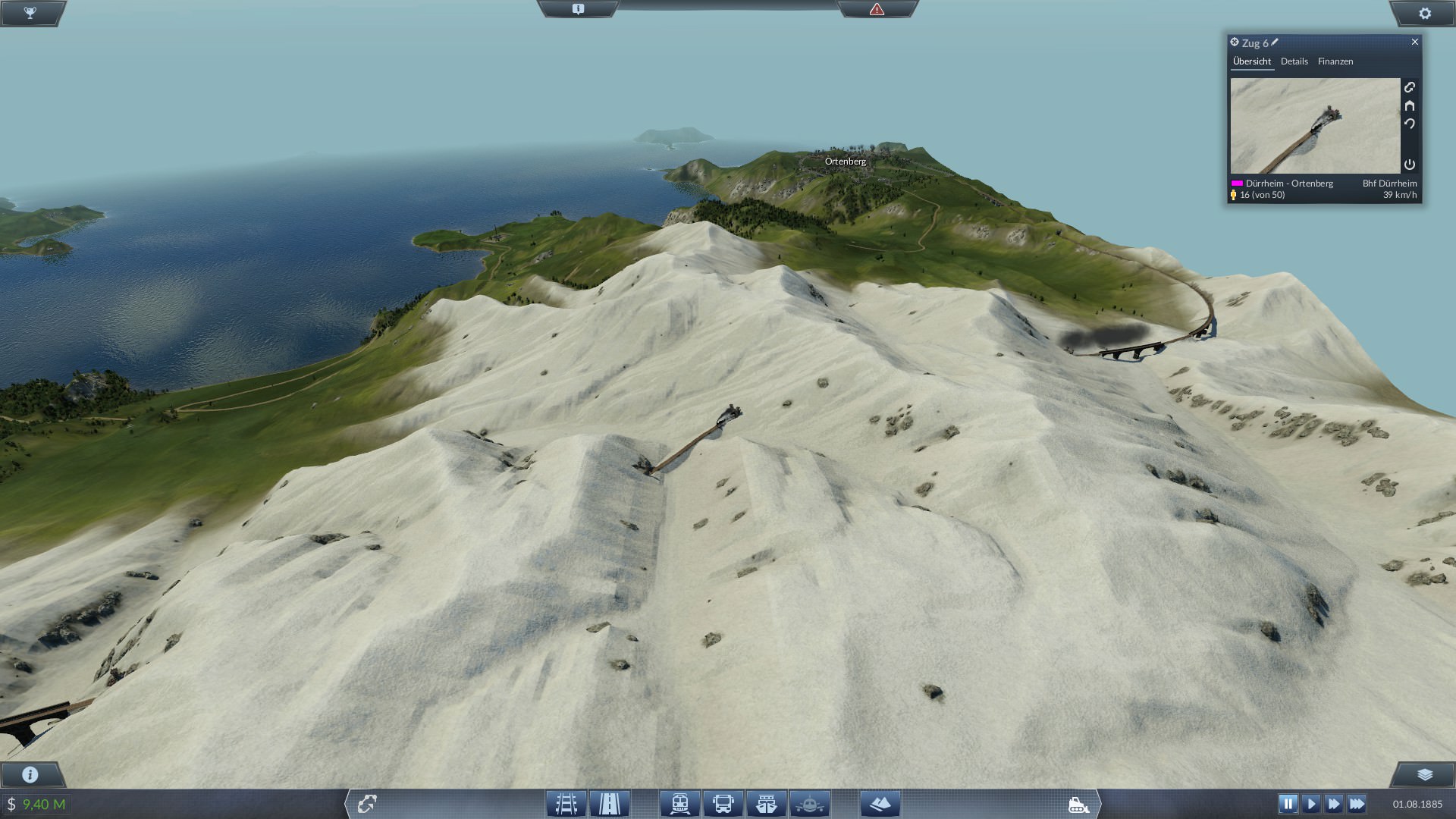 The mountain pass
