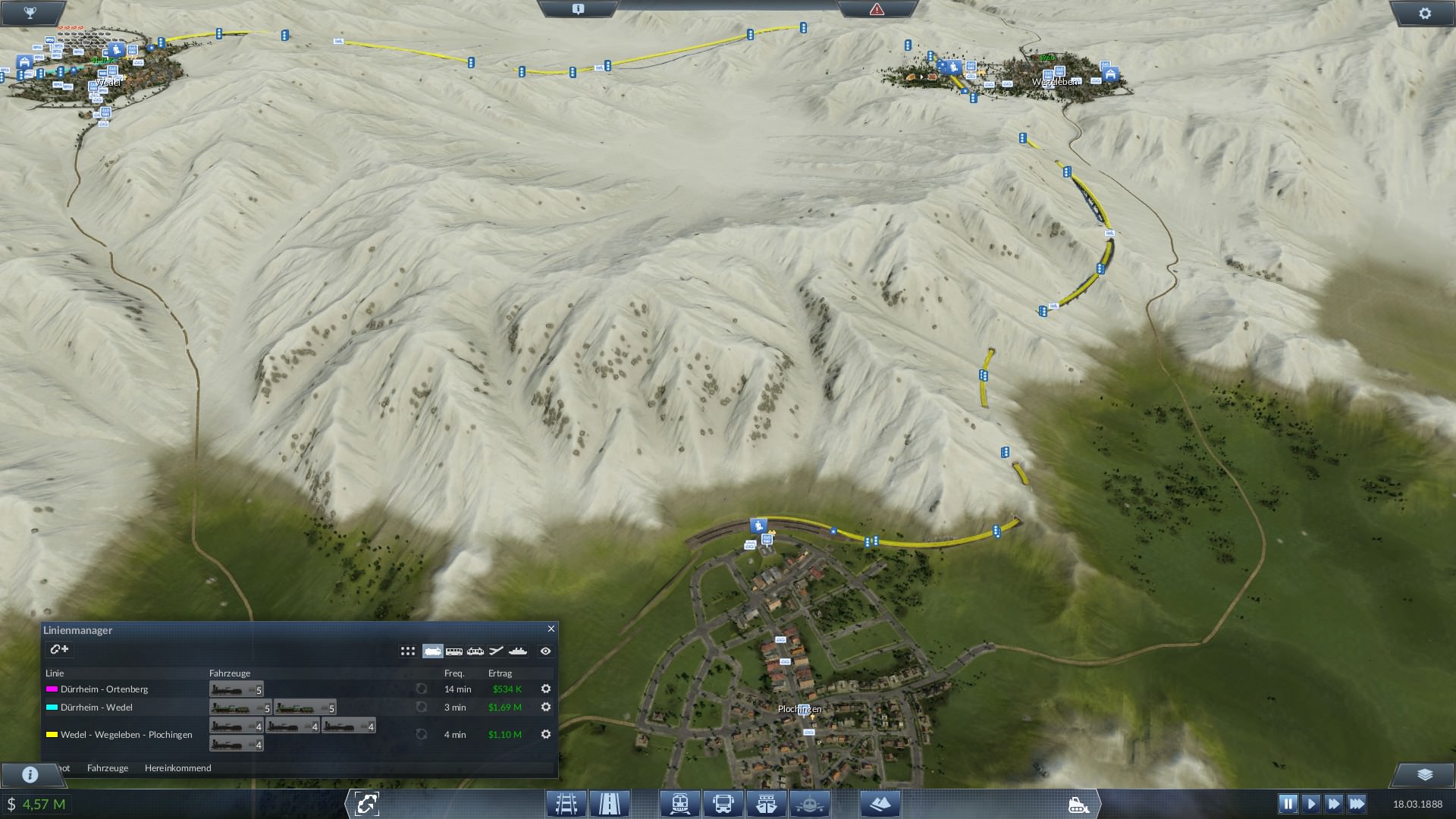 The mountain pass
