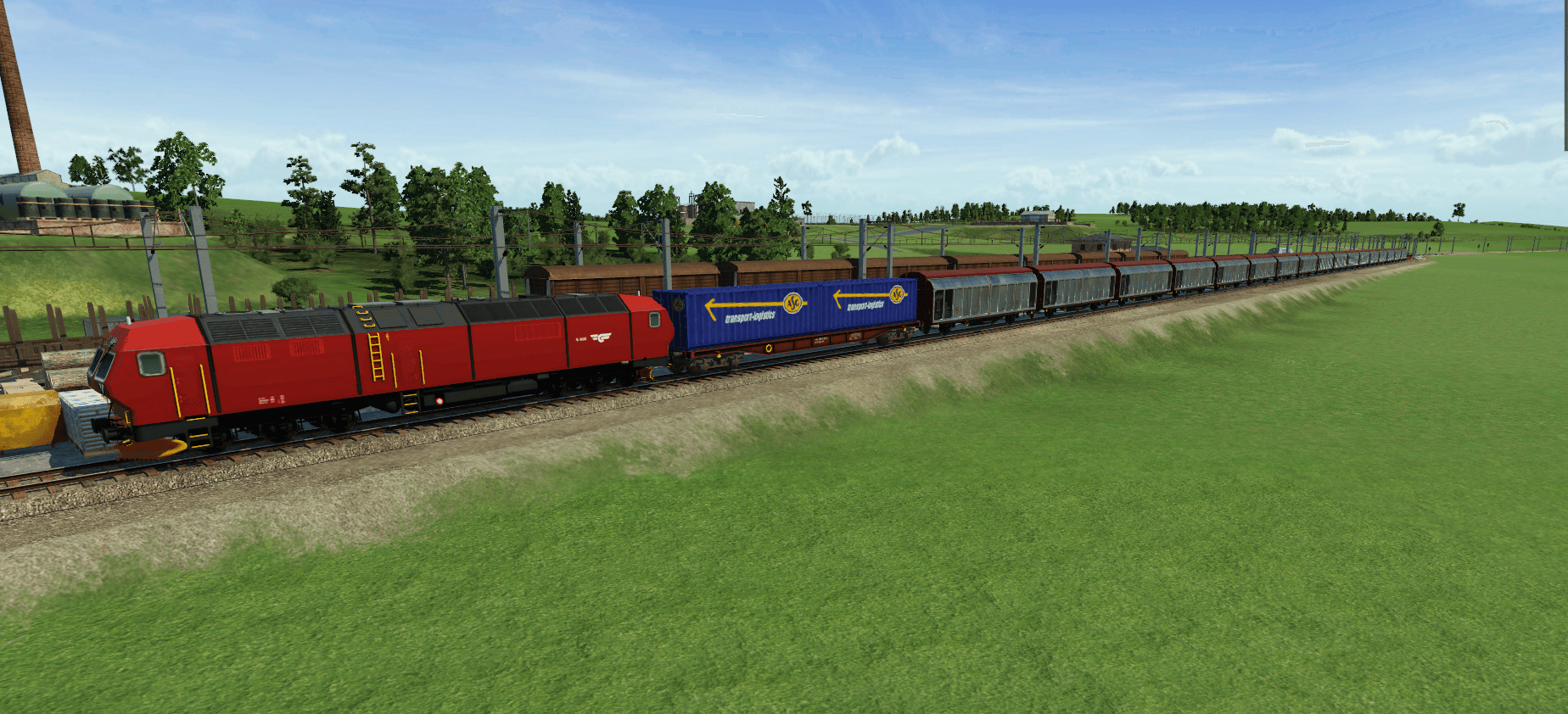 Scandinavian cargotrain