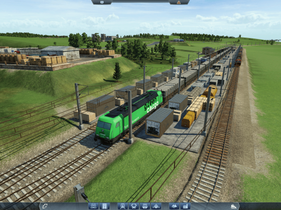 SJ Rc6, Green Cargo Re and NSB Di 6 with mixed freight trains