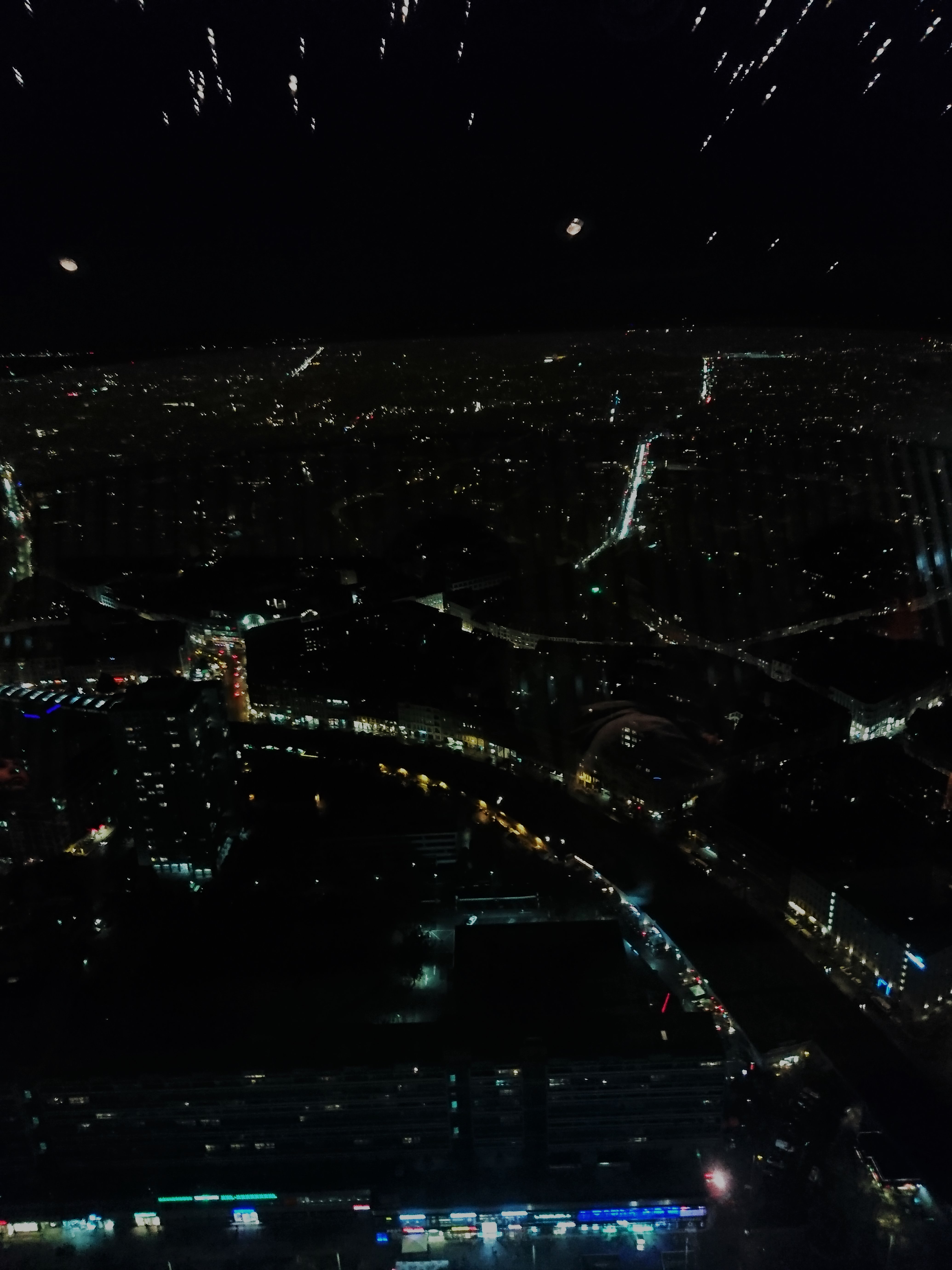 Blick aus dem Reataurant im Fernsehturm.