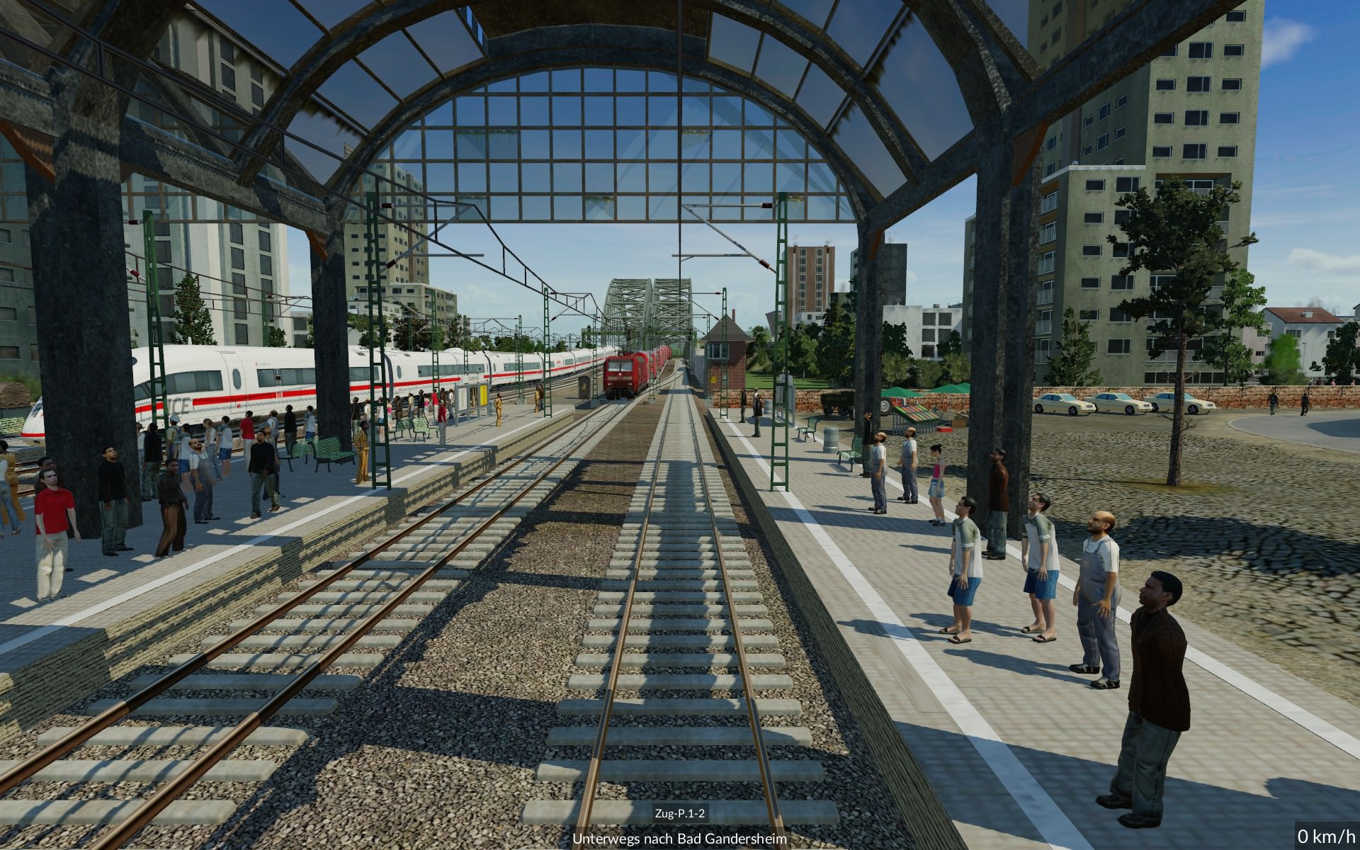 Hbf Emmerich - Fahrersicht