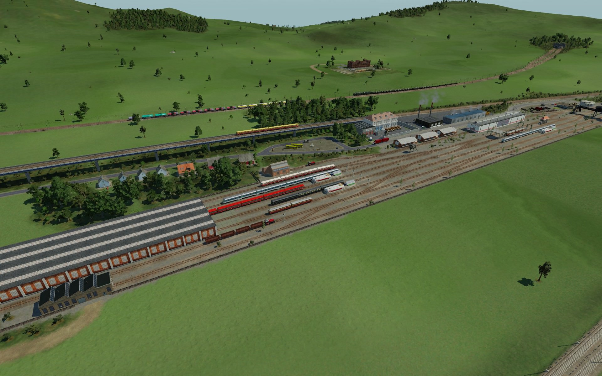 S-Bahndepot - Gesamtansicht