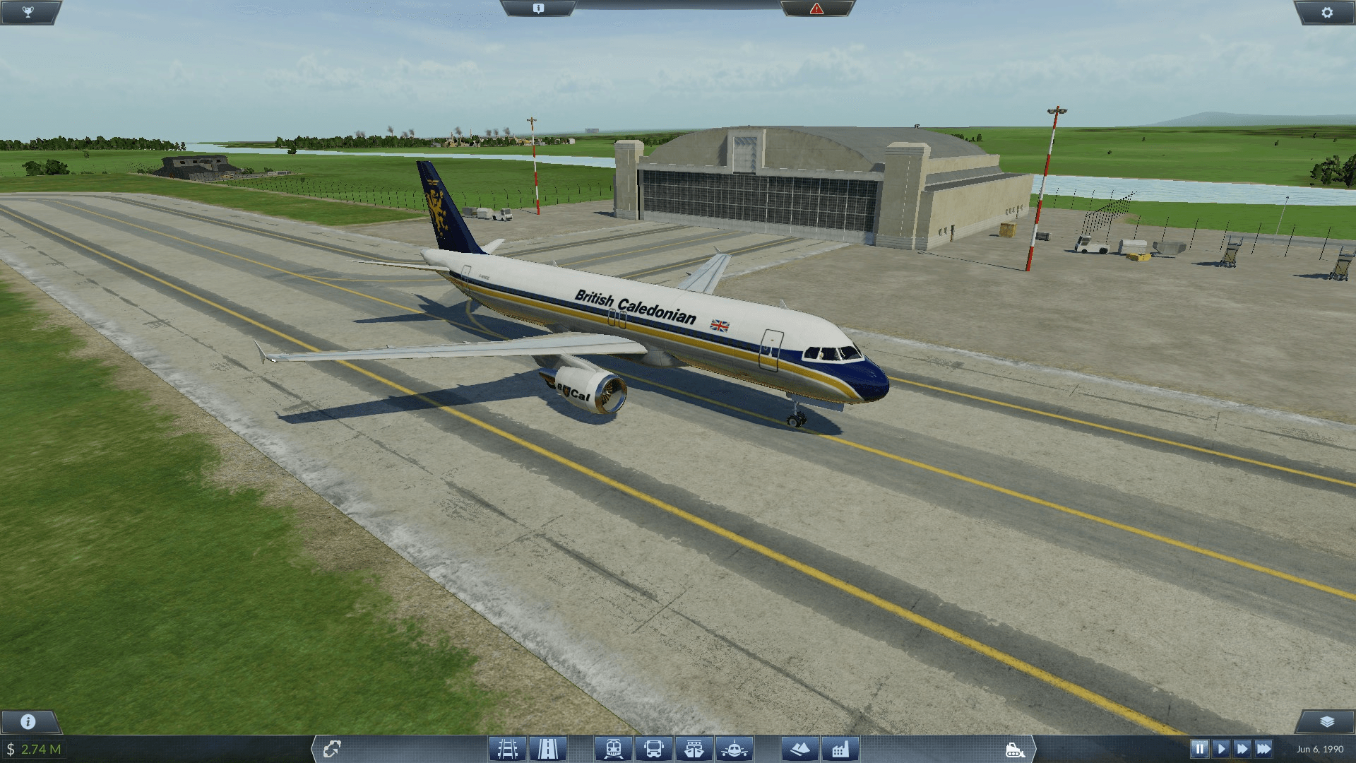 Airbus A320-100 - British Caledonian