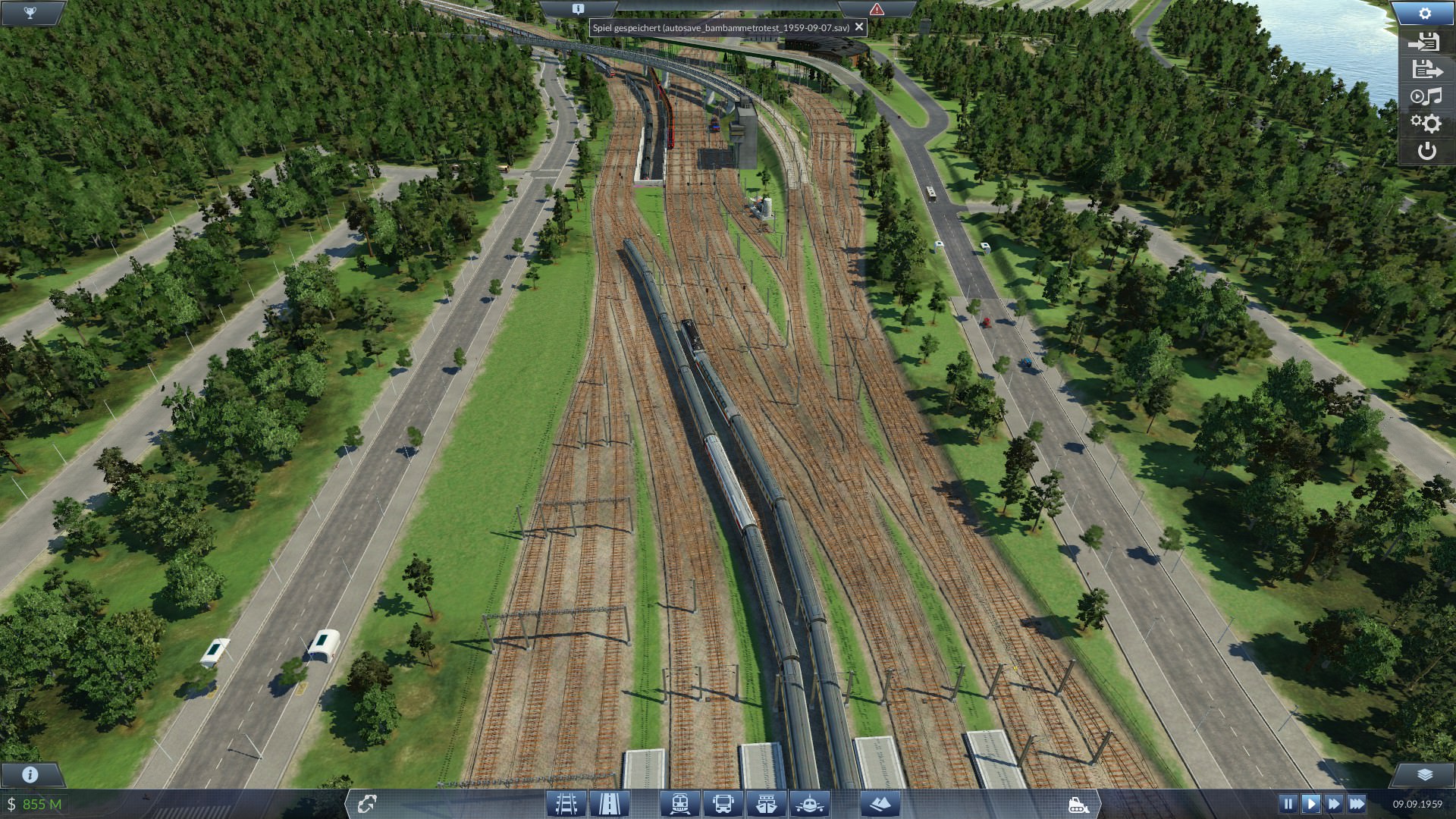 Chaos vor dem Bahnhof