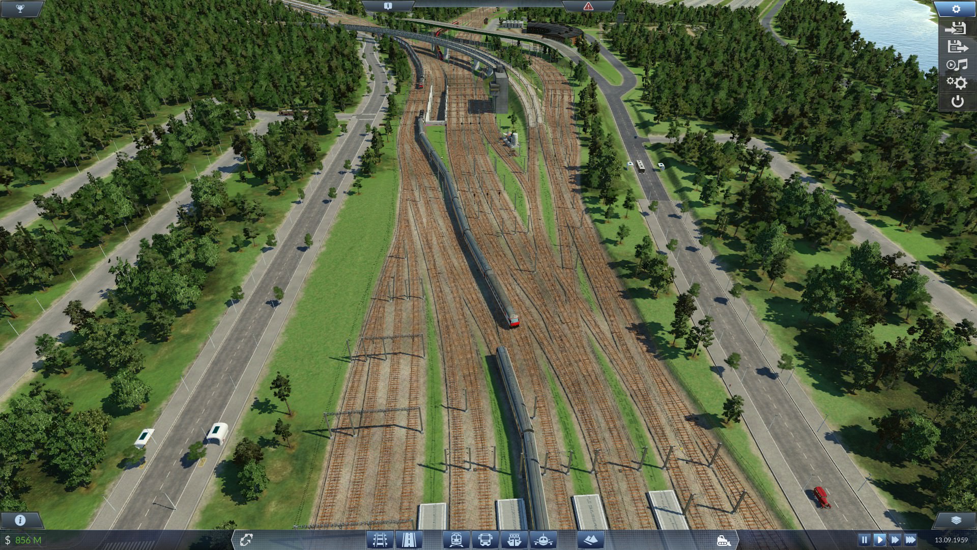 Chaos vor dem Bahnhof