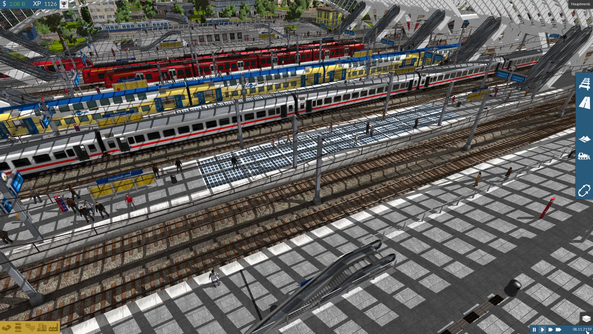 Betrieb im HBF
