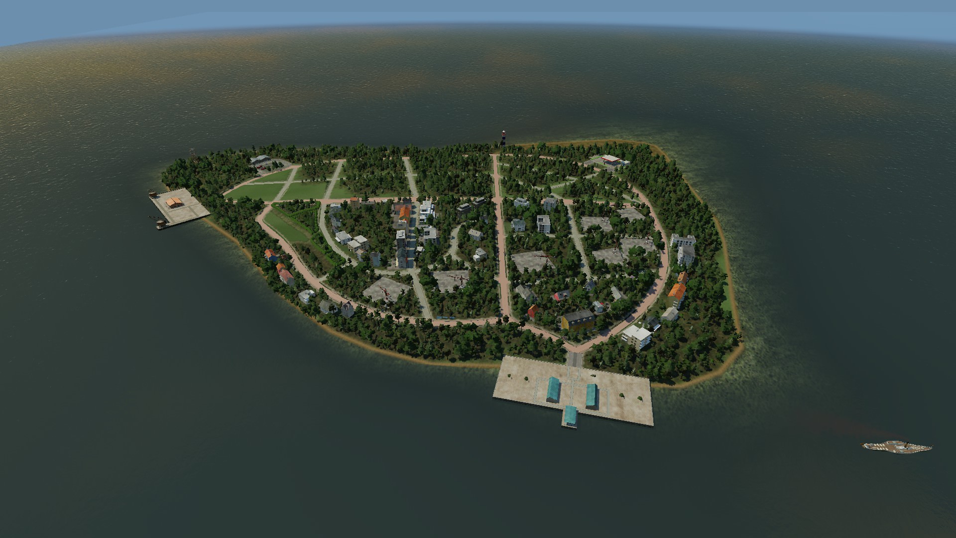 Insel in der Nordsee