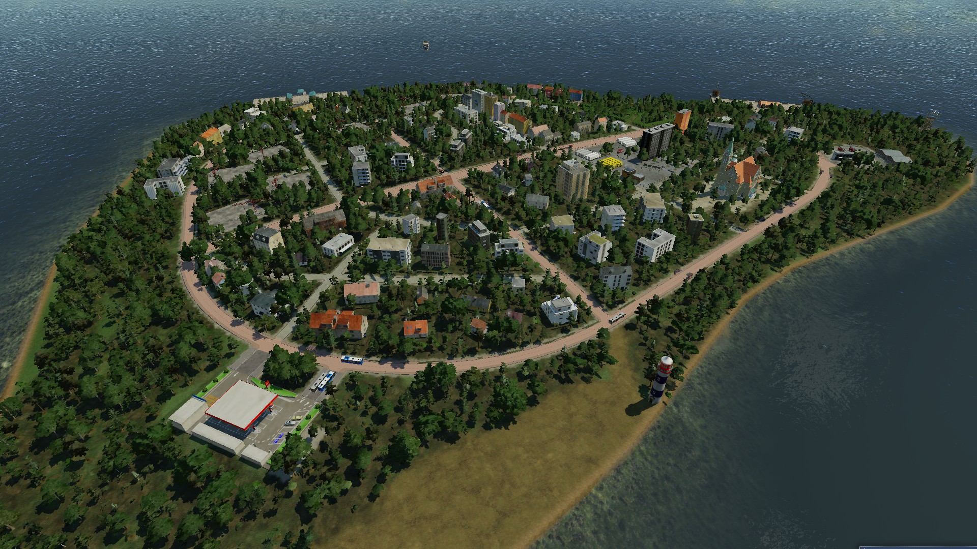 Insel Nr. 1 ist fertig