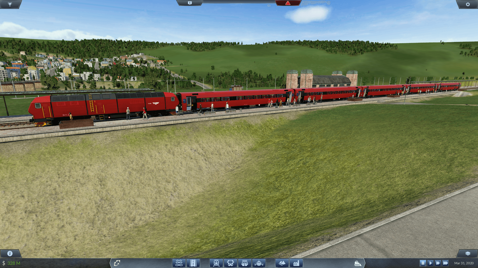 Noregian passengertrain