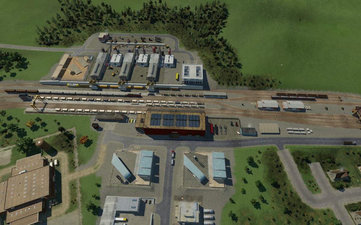 Güterbahnhof - Gesamtansicht