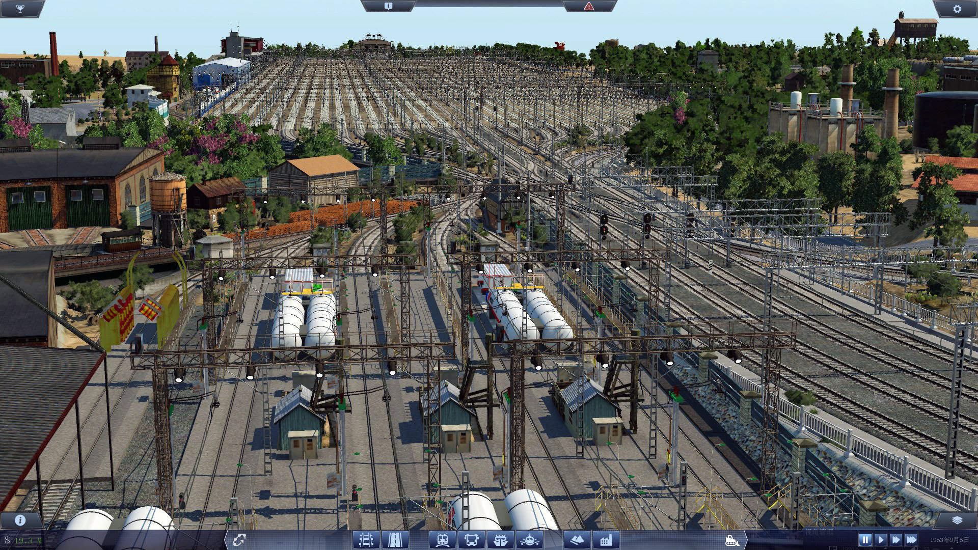 Sore throat area of Marshalling Station