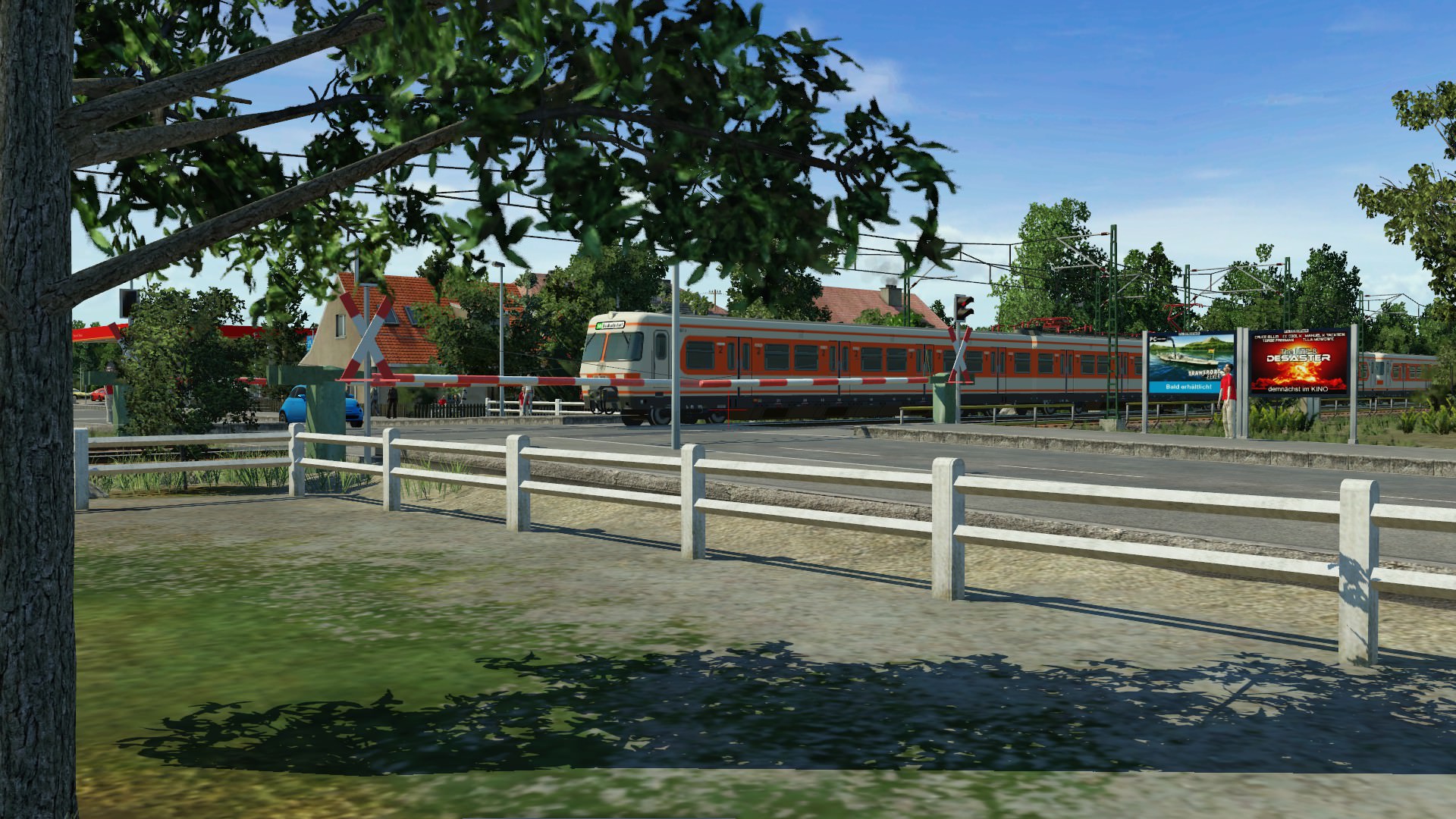 Am Bahnübergang