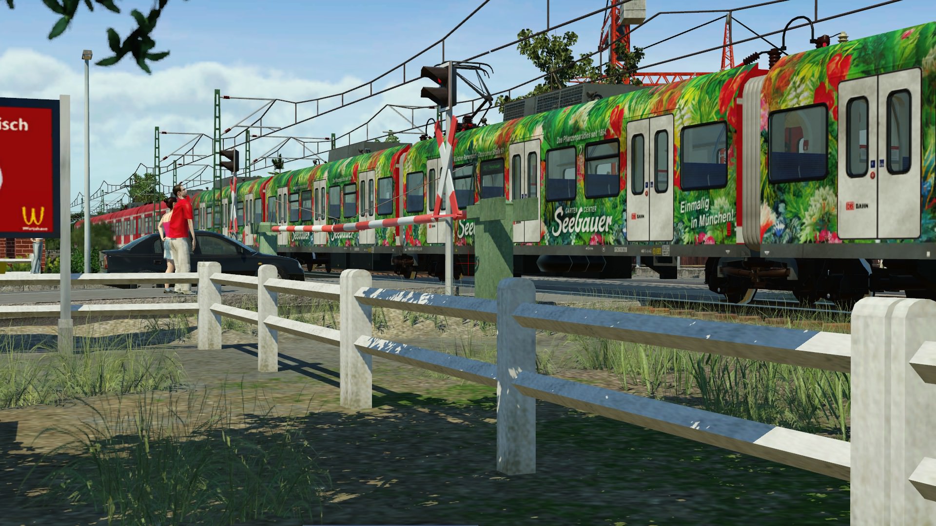 Am Bahnübergang