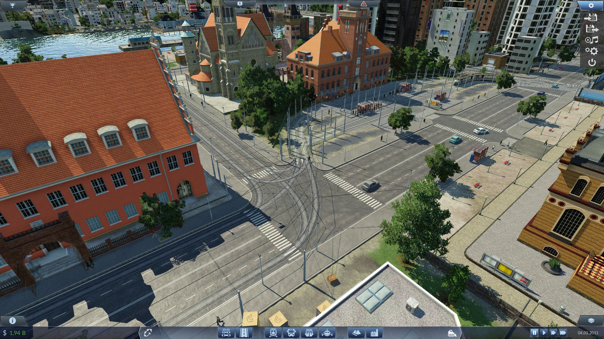 Rathaus/ Sternwarte/ Bahnhofsvorplatz