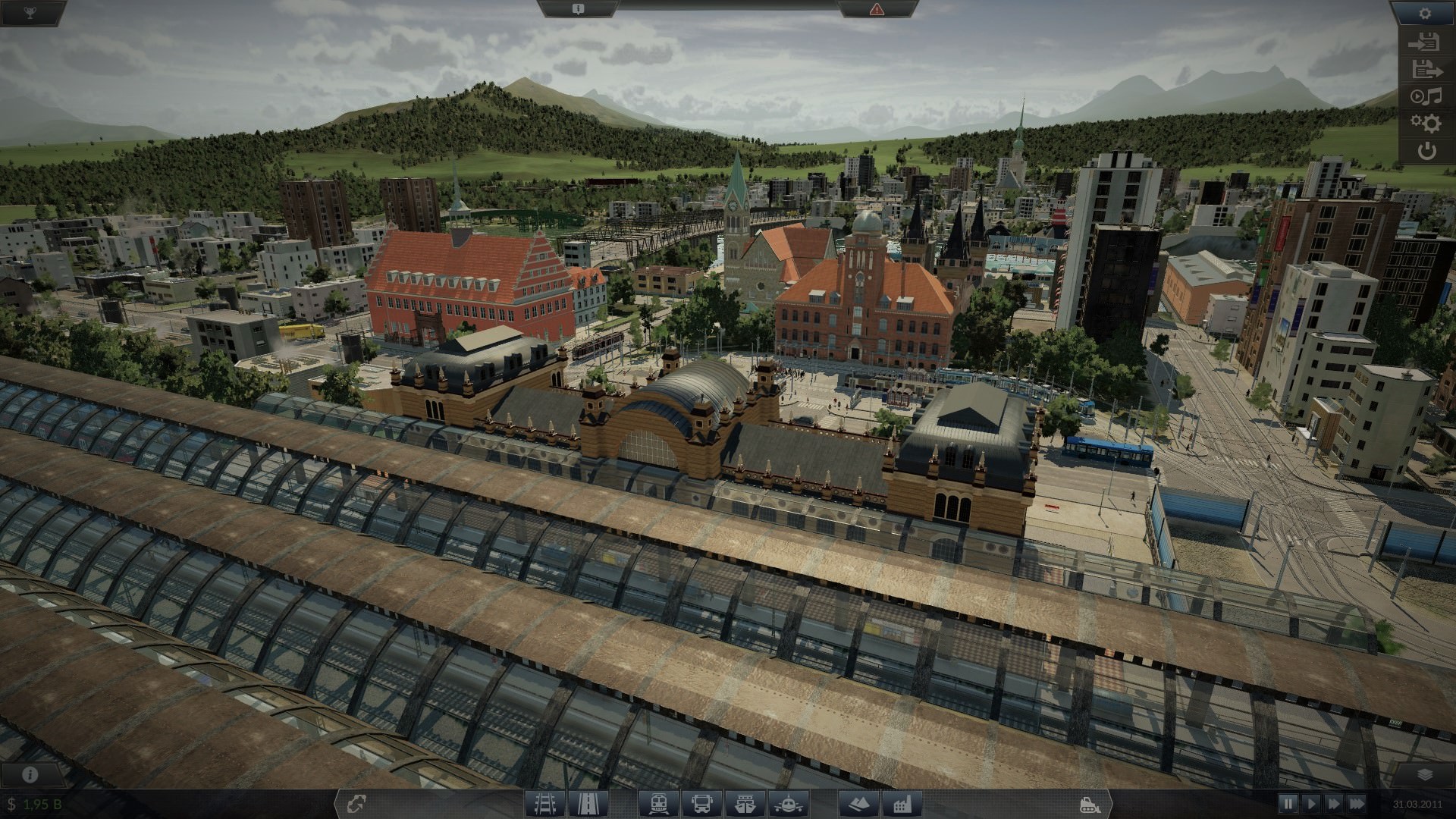 Impressionen Stadt (Rathaus/Sternwarte/Bahnhof)