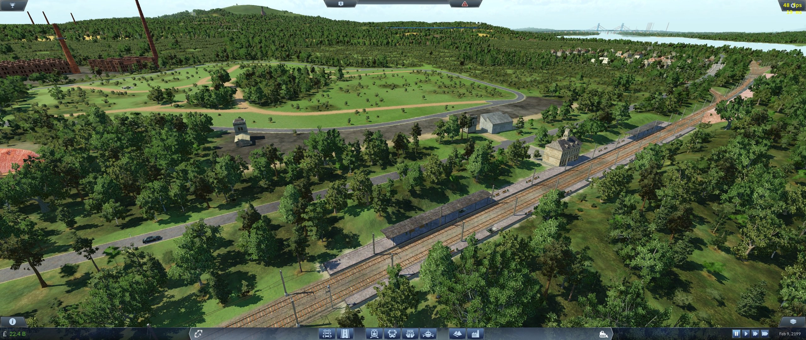 Castle Coumbe Station and Raceway