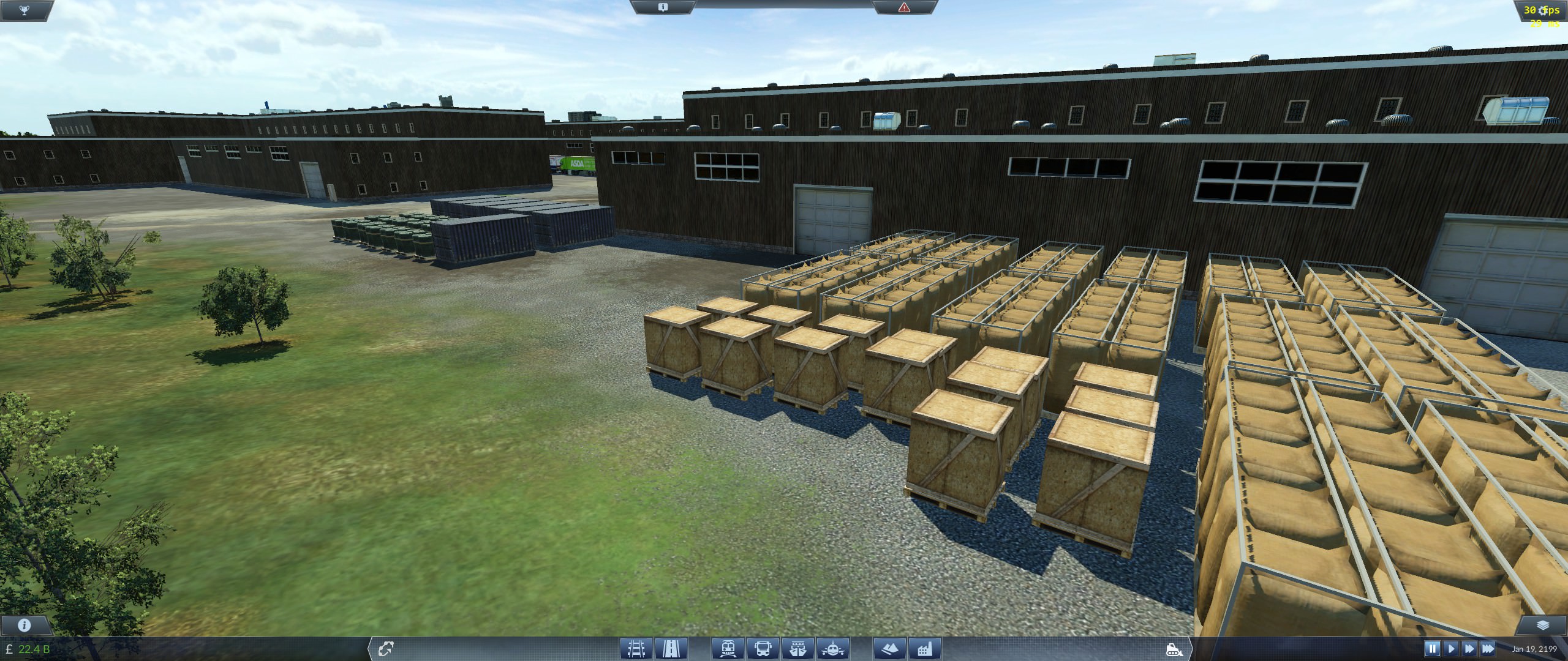 Cargo At Ellesmere Port Industrial Estate