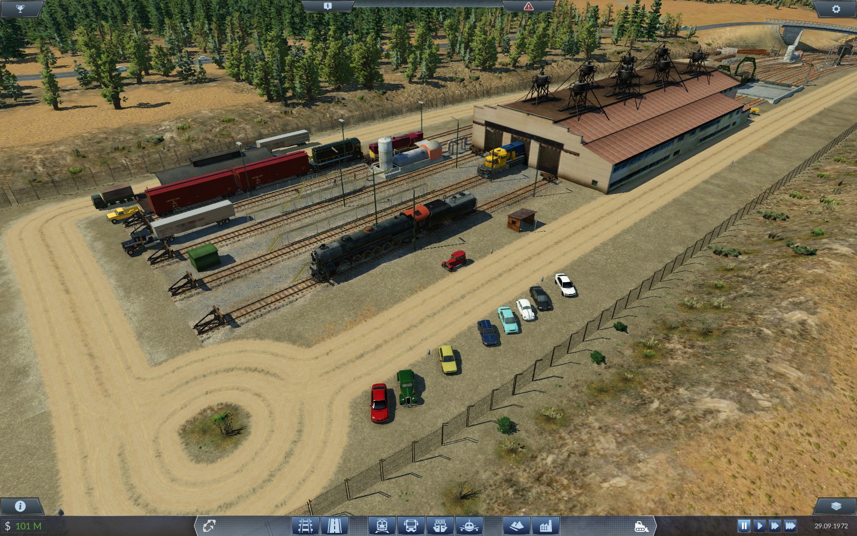 Zugdepot Huntington