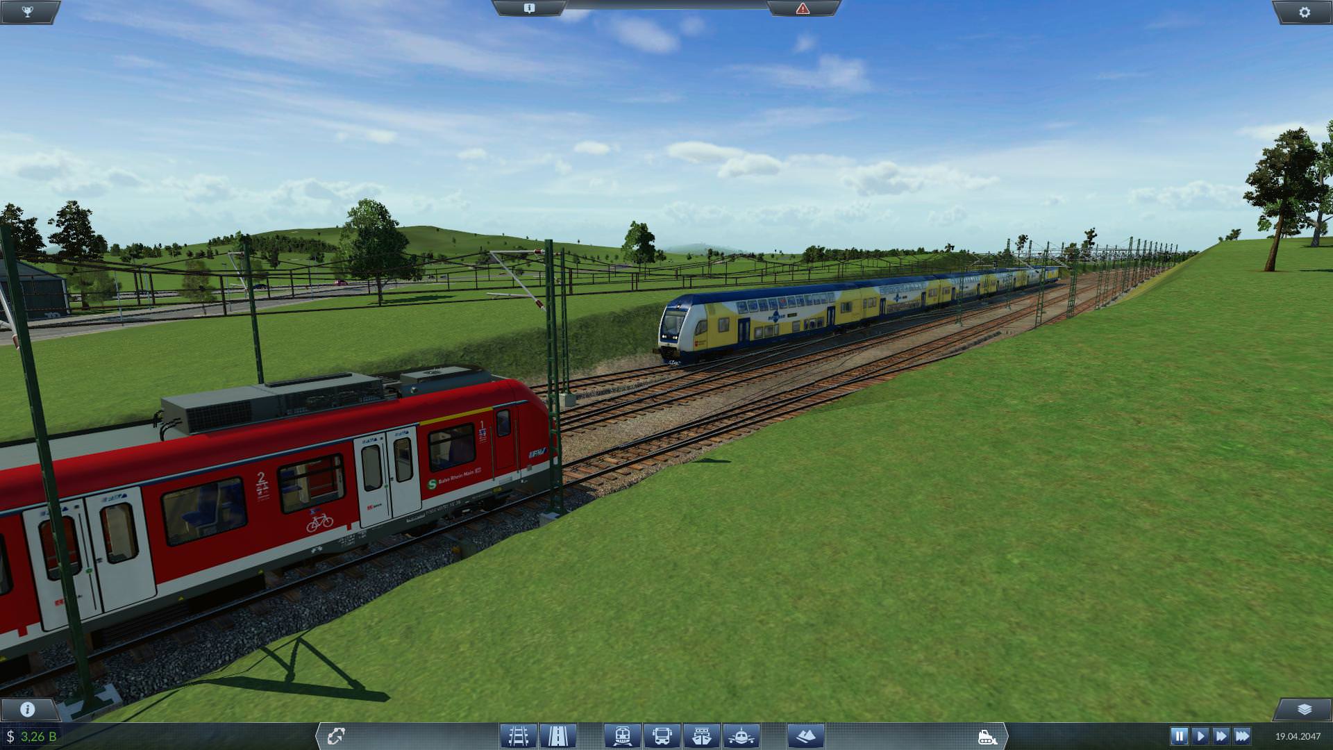 Metronom und S-Bahn treffen sich am Endbahnhof