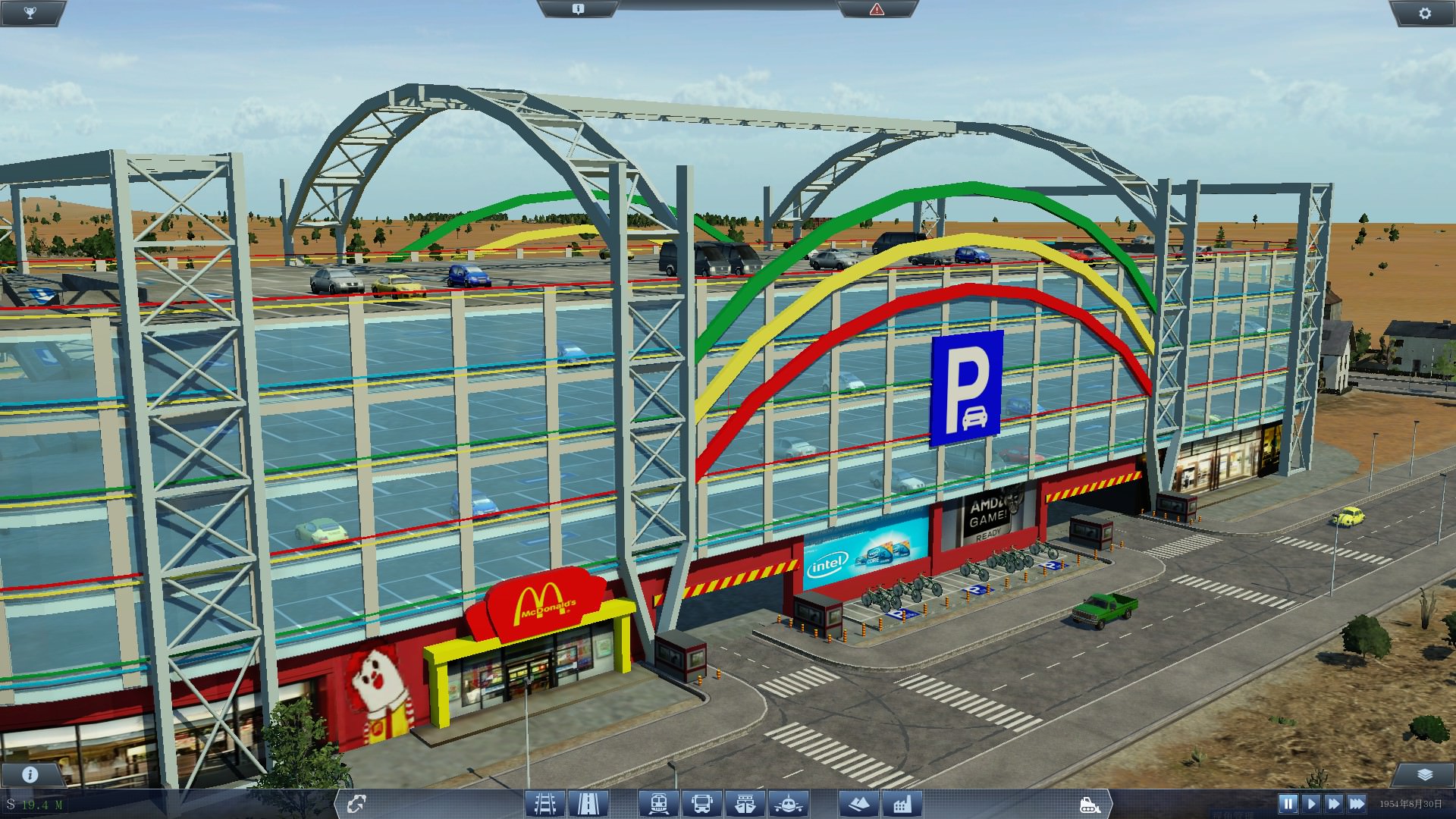 Parking Building [ garage + asset ]
