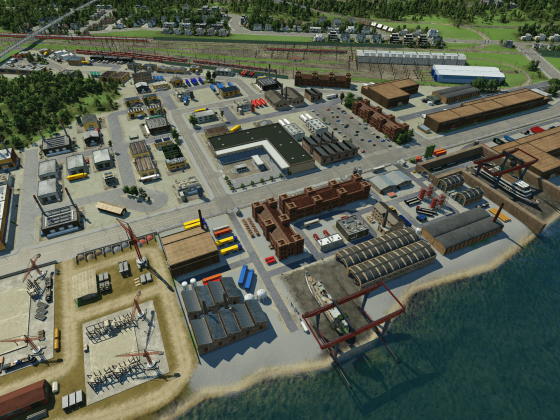 Hamburger Werft mit angrenzendem Industriegebiet und Baustelle zur Erweiterung der Werft + SBahndepot Hamburg