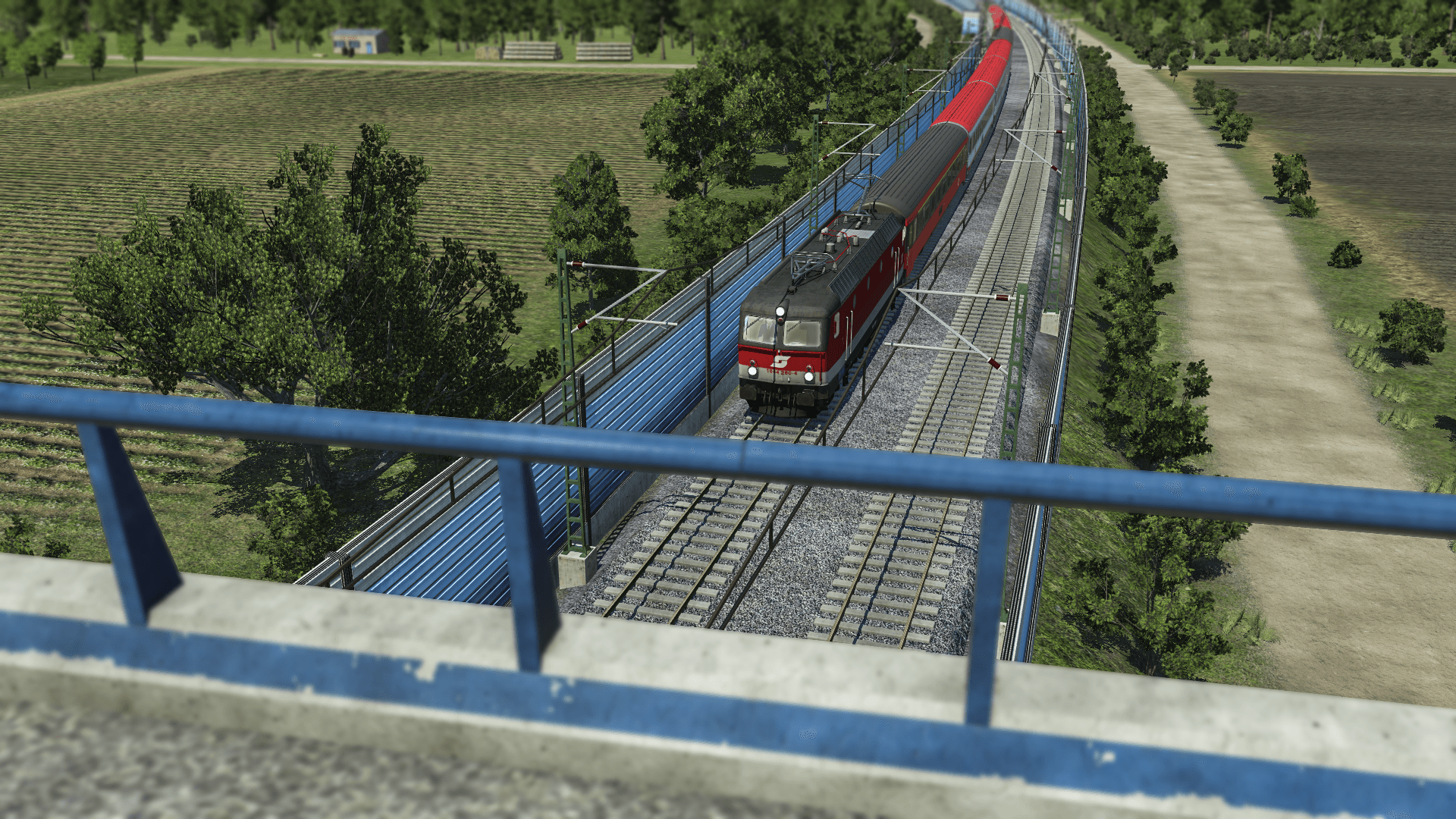 1144 mit EC auf der Westbahn