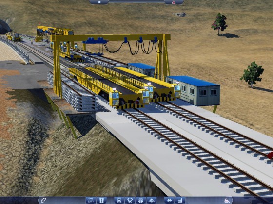 PJ165 bridge erecting machine series final test screenshot
