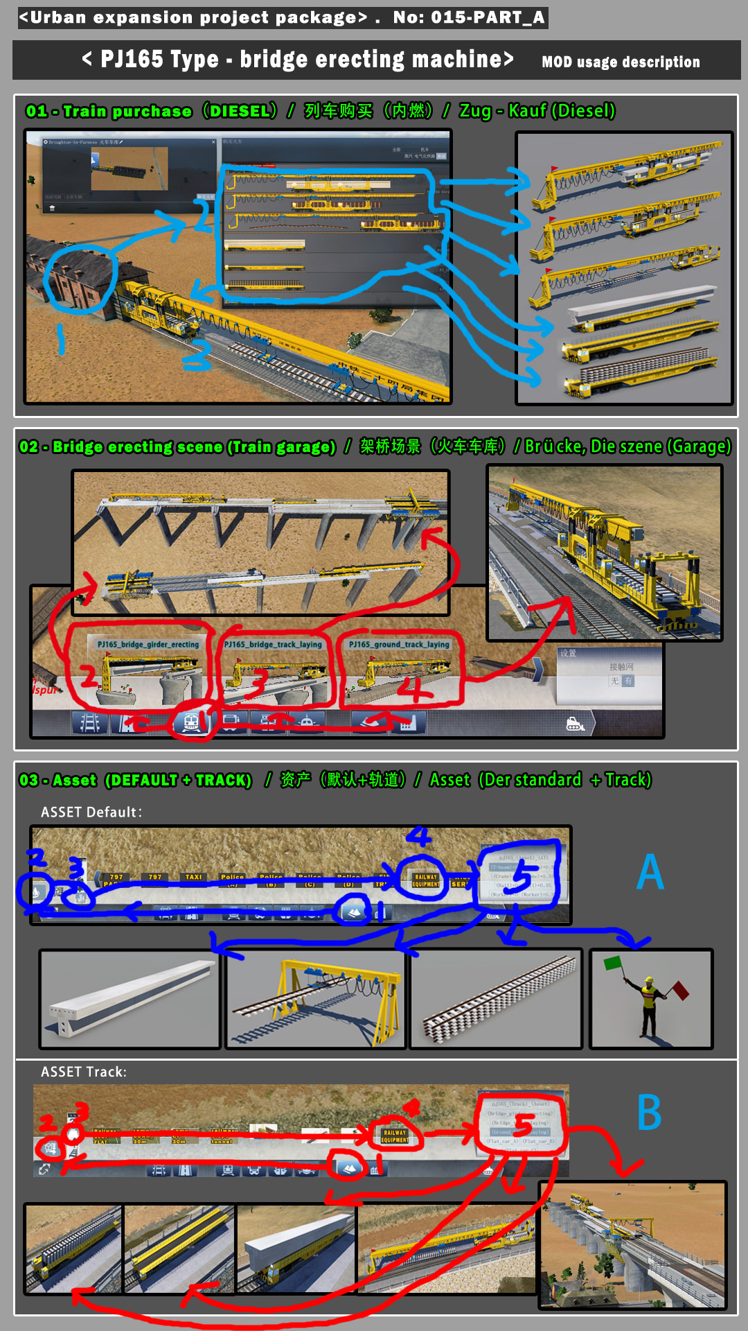 PJ165 bridge erecting machine series