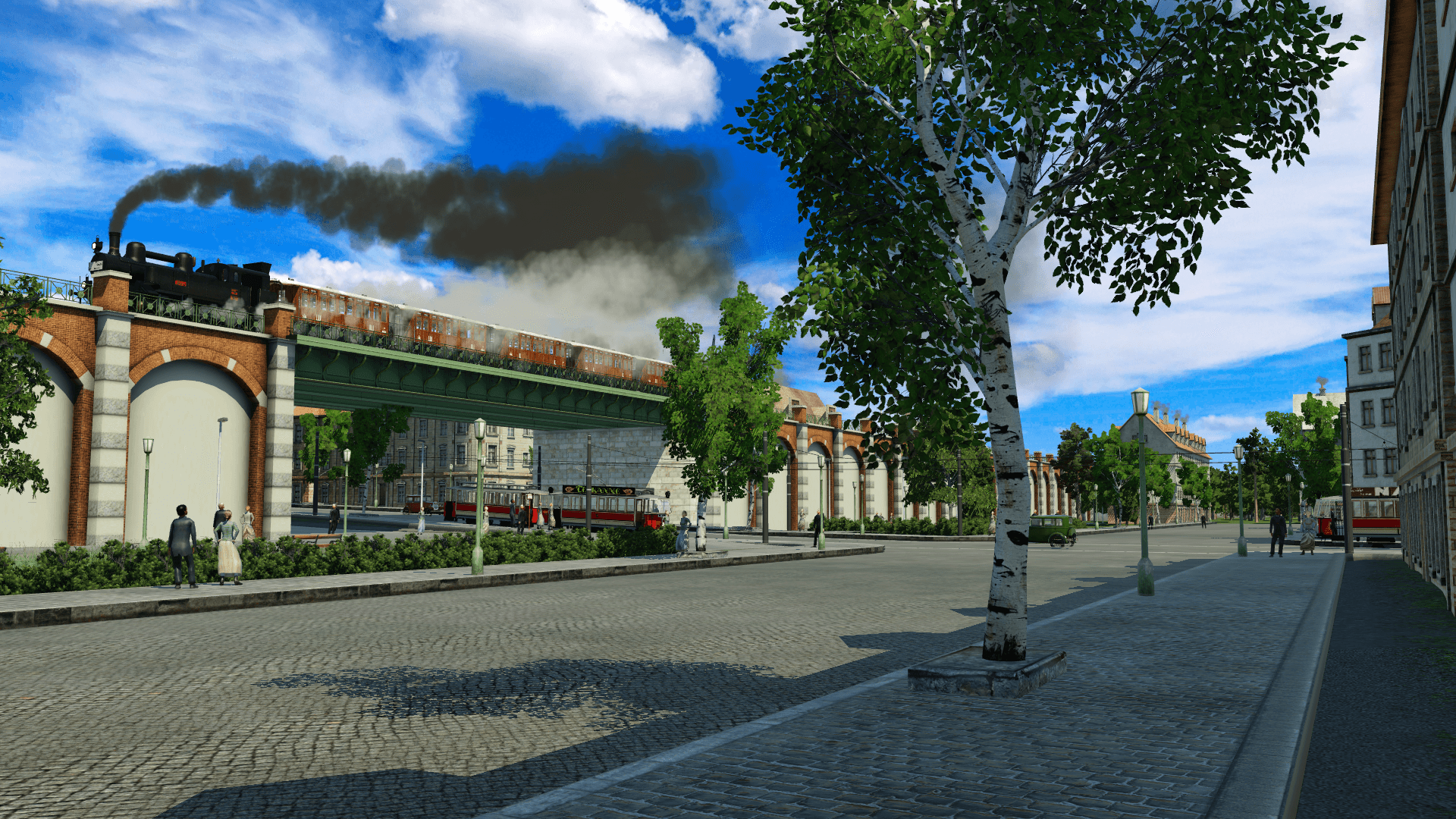 Eröffnung der Wiener Stadtbahn