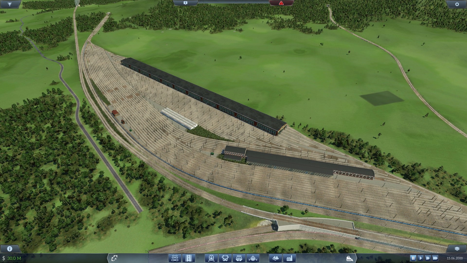 Betriebsbahnhof (under construction)