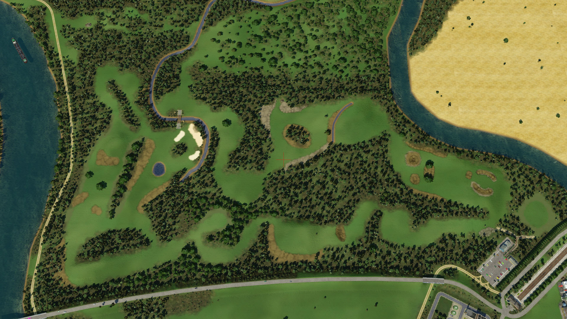 Prignitz - Golfplatz #4 Gesamtansicht
