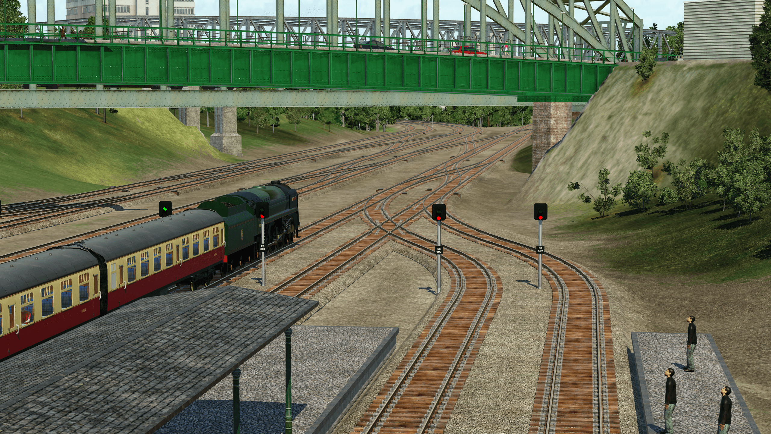 Tracks out of Manchester Victoria