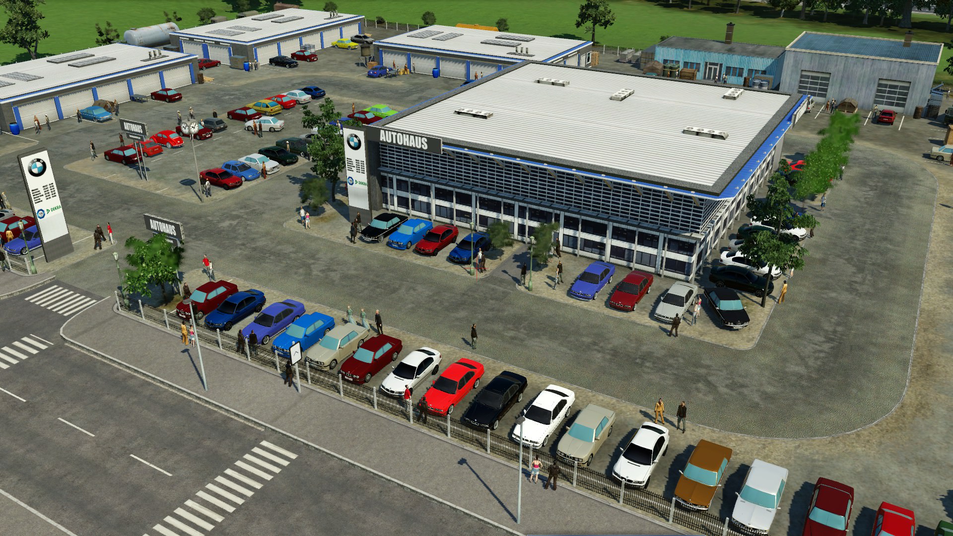 Kleines Autohaus
