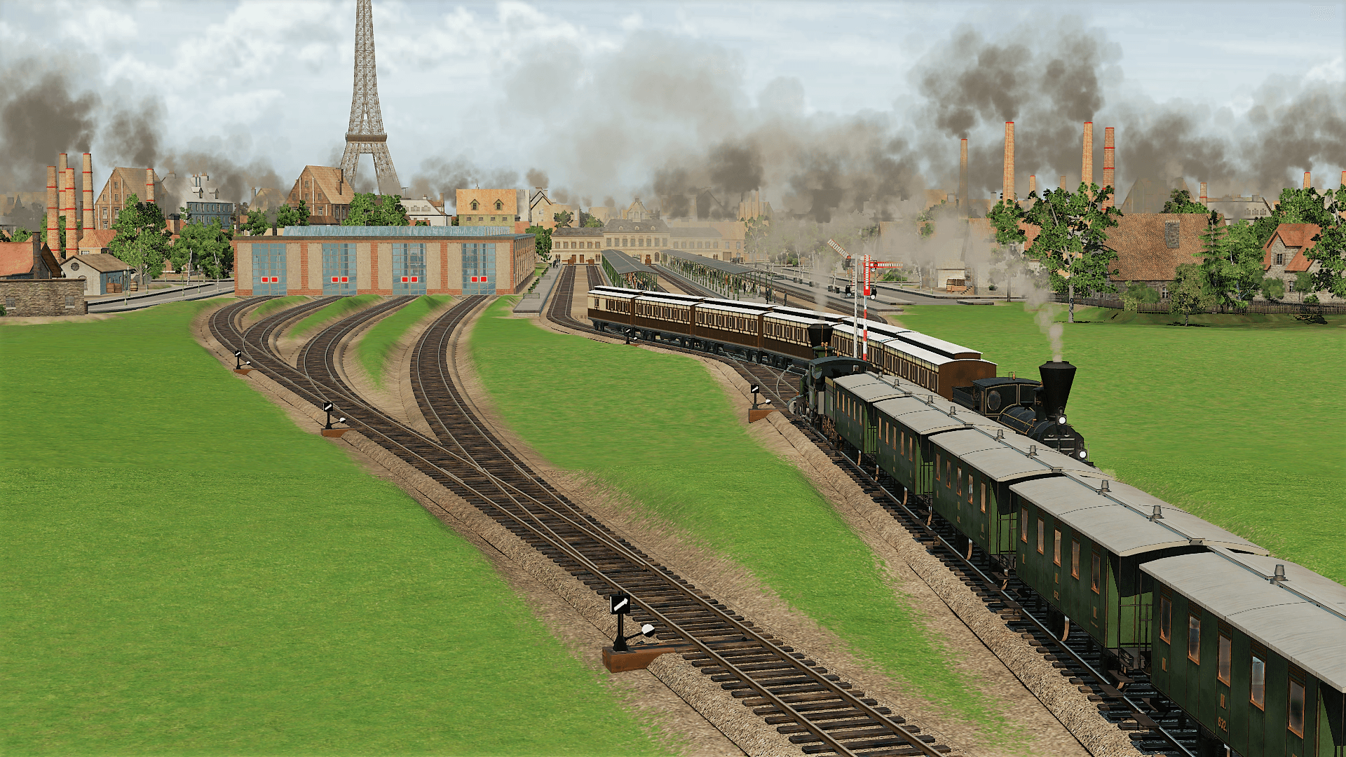 Paris Gare du Nord, 1888