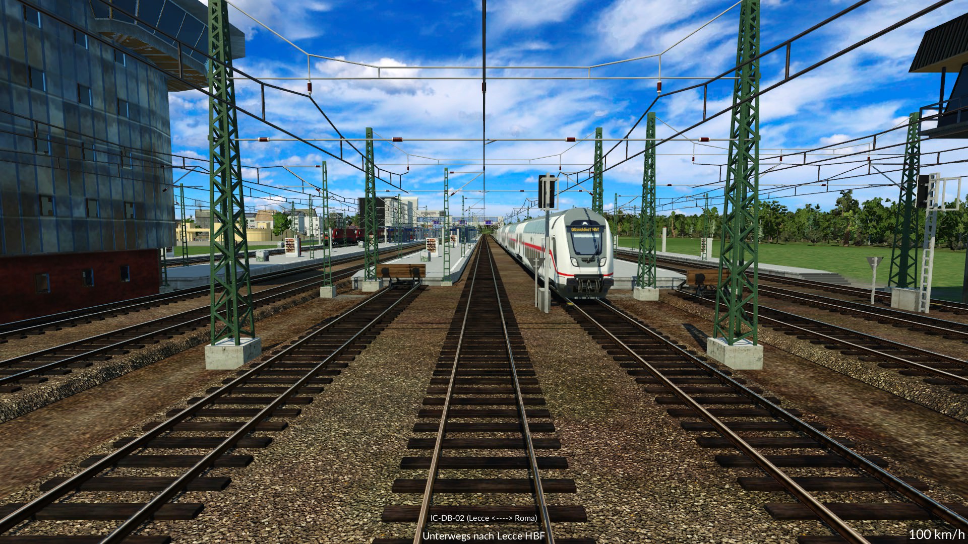 2 DB/IC in Italien unterwegs
