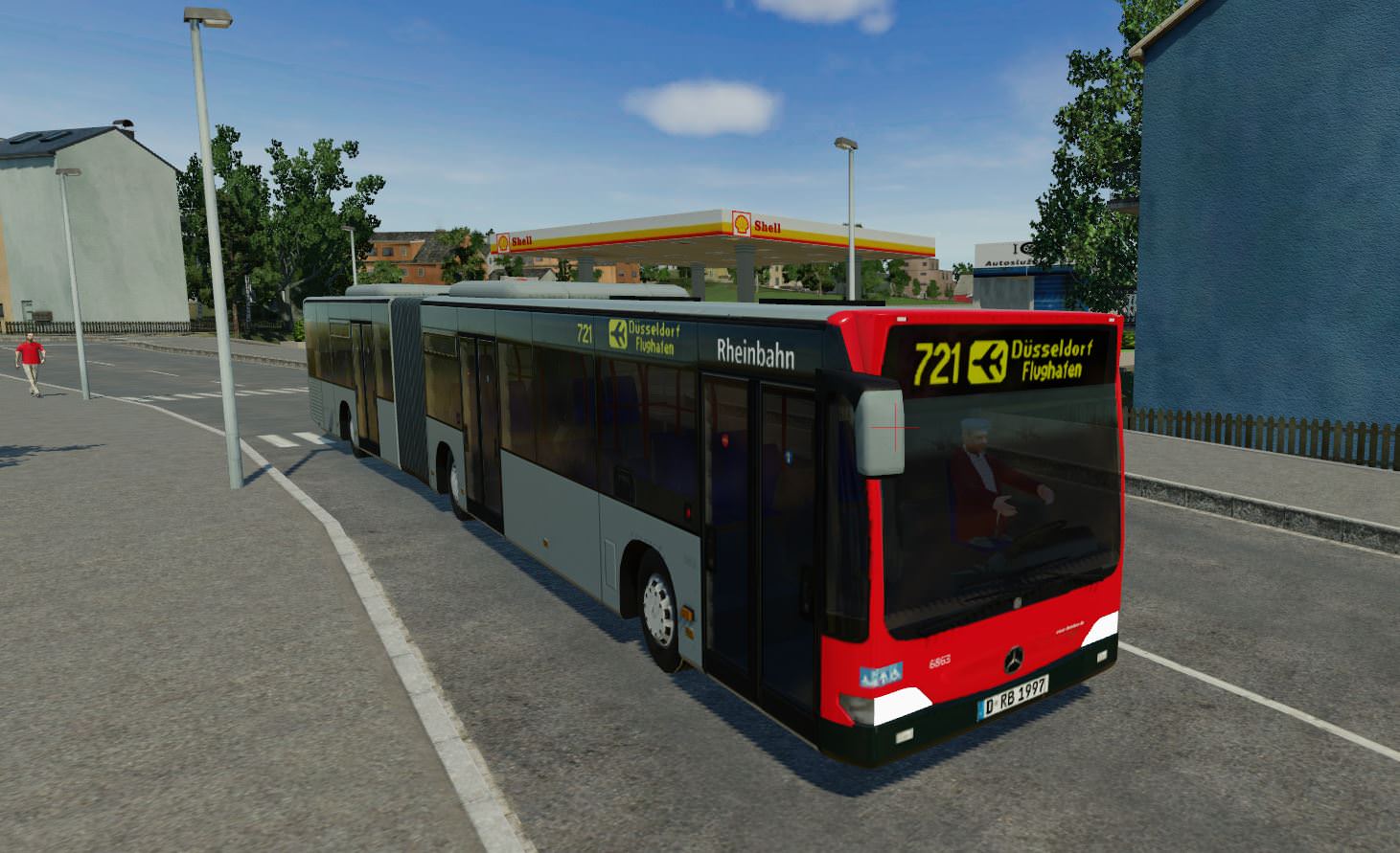 MB Citaro G repaint Rheinbahn