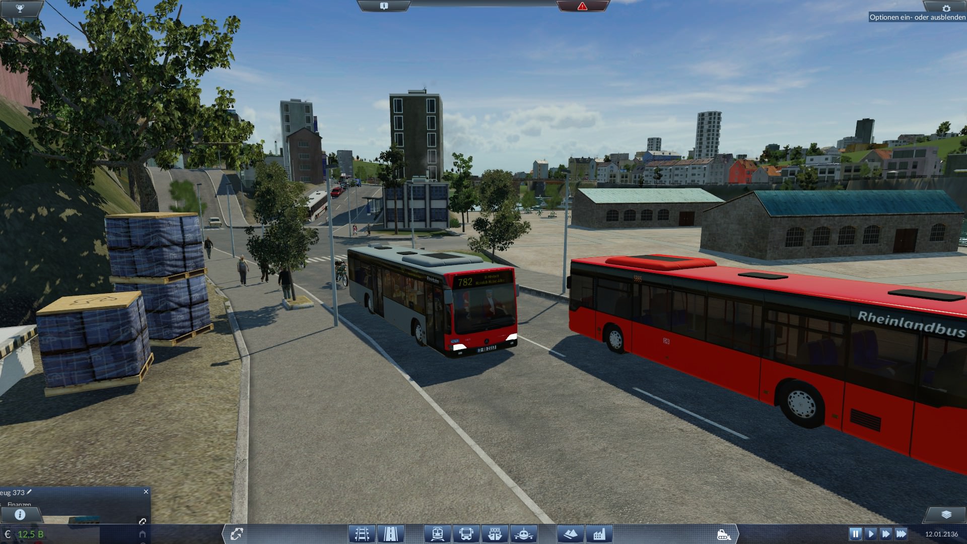 MB Citaro repaint als Rheinbahn & DB-Rheinlandbus