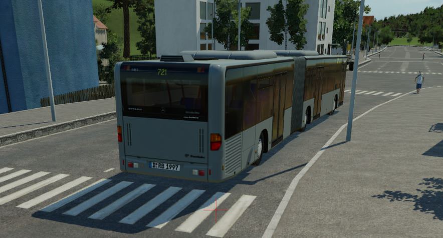 MB Citaro G repaint als Rheinbahnbus anderes Heck