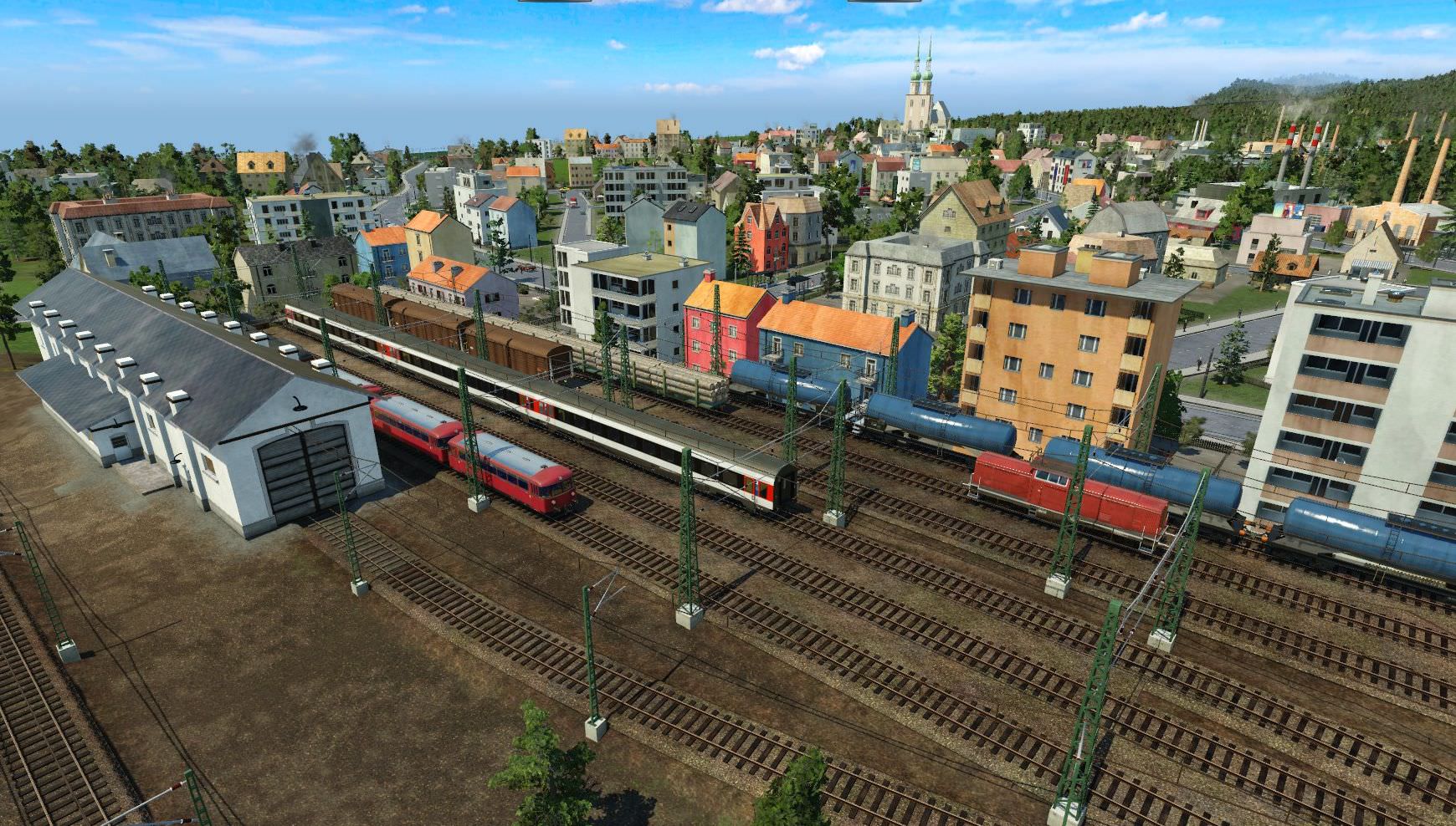 Wenig Platz in einer großen Stadt