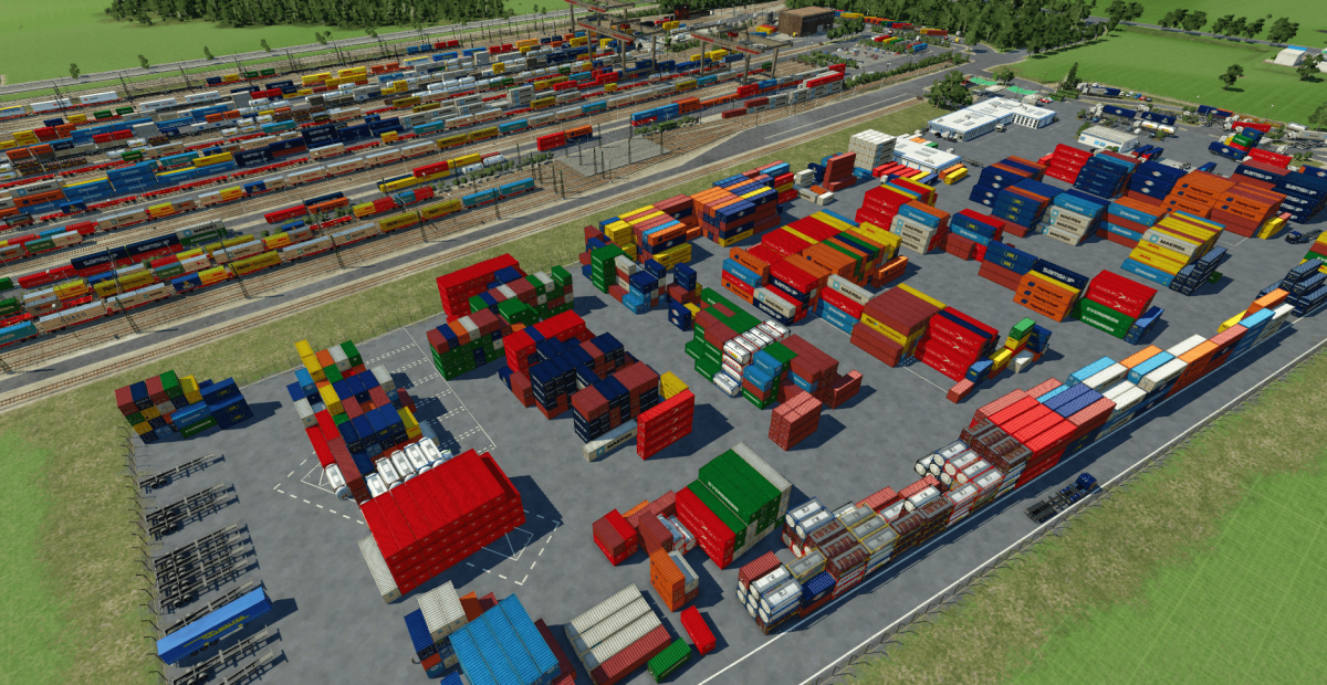 Containerterminal Bild 2