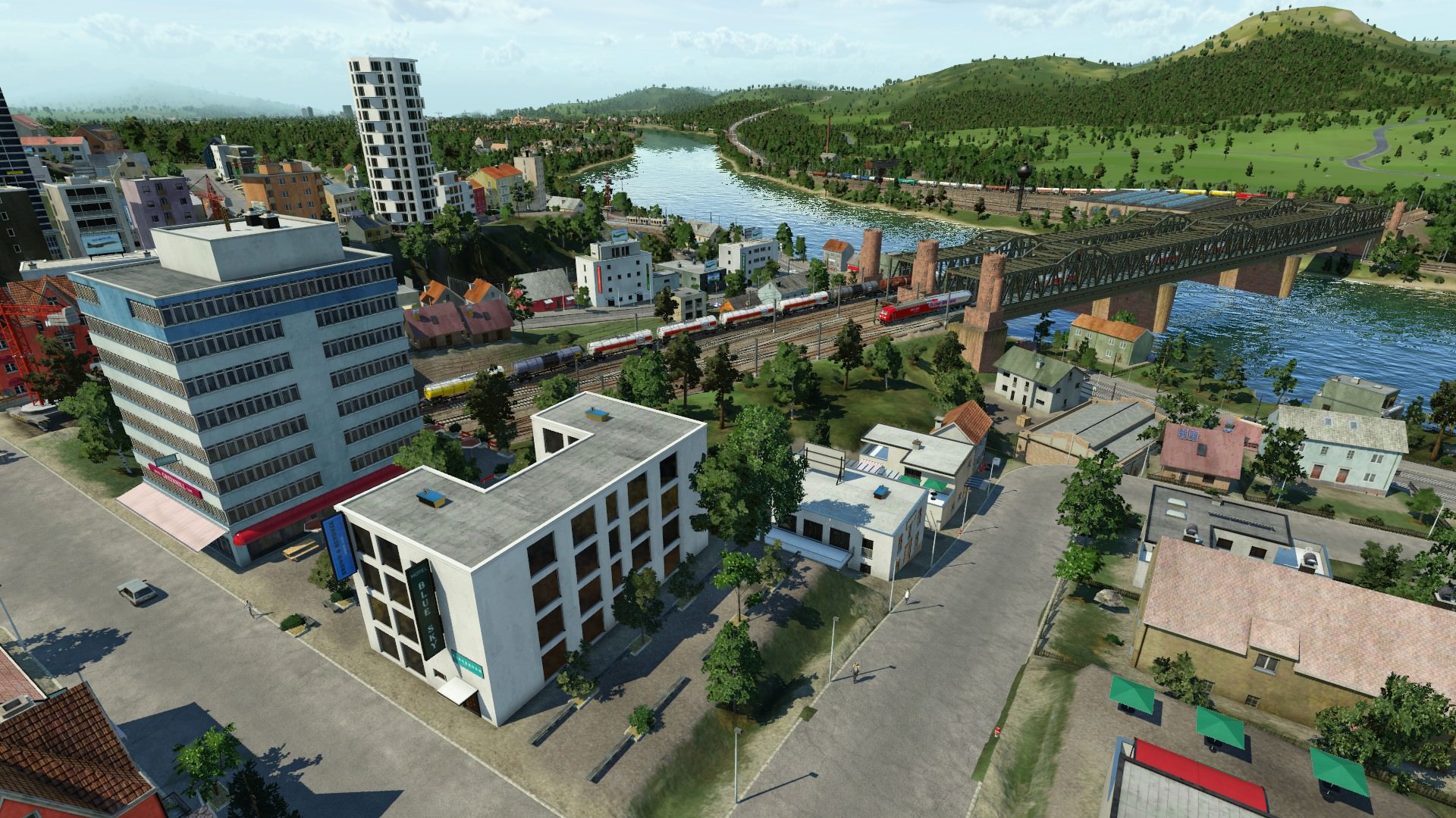 Stahlbrücke in Durmesheim