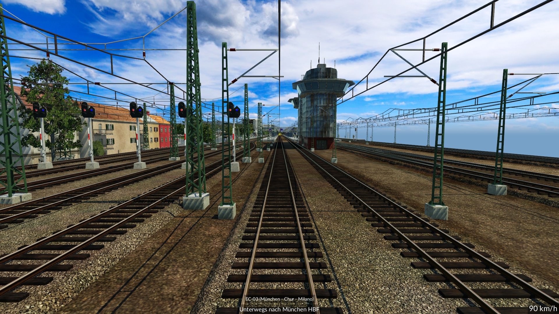 Einfahrt München HBF