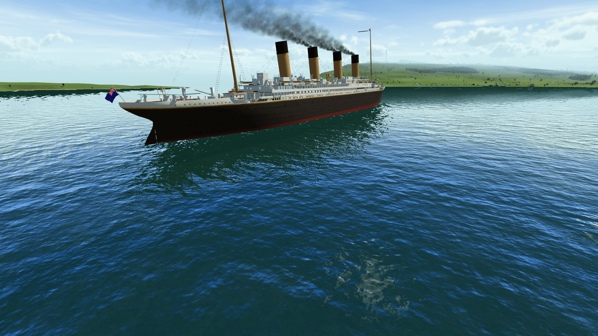 Letzte Fahrt bis sie durch modernere Schiffe ersetzt wird. :( Ciau RMS Titanic :(