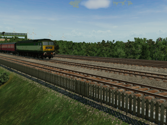 Class 47 for Manchester Vic.