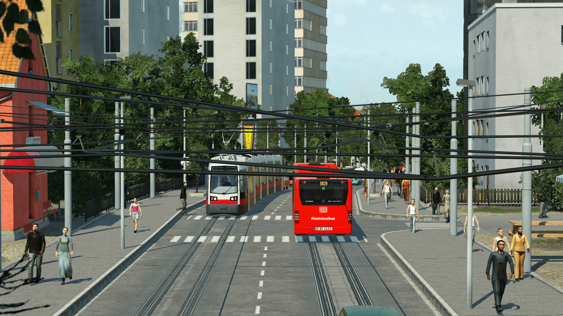Grosstadt eben :)