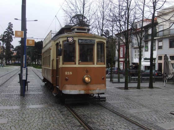 Historische Straßenbahn Porto, Portugal